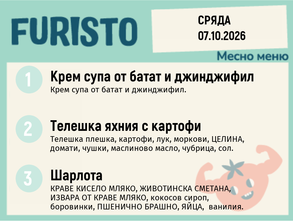 Меню 07.10 месно 200гр.