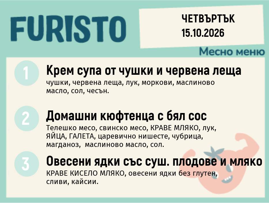 Меню 15.10 месно 200гр.