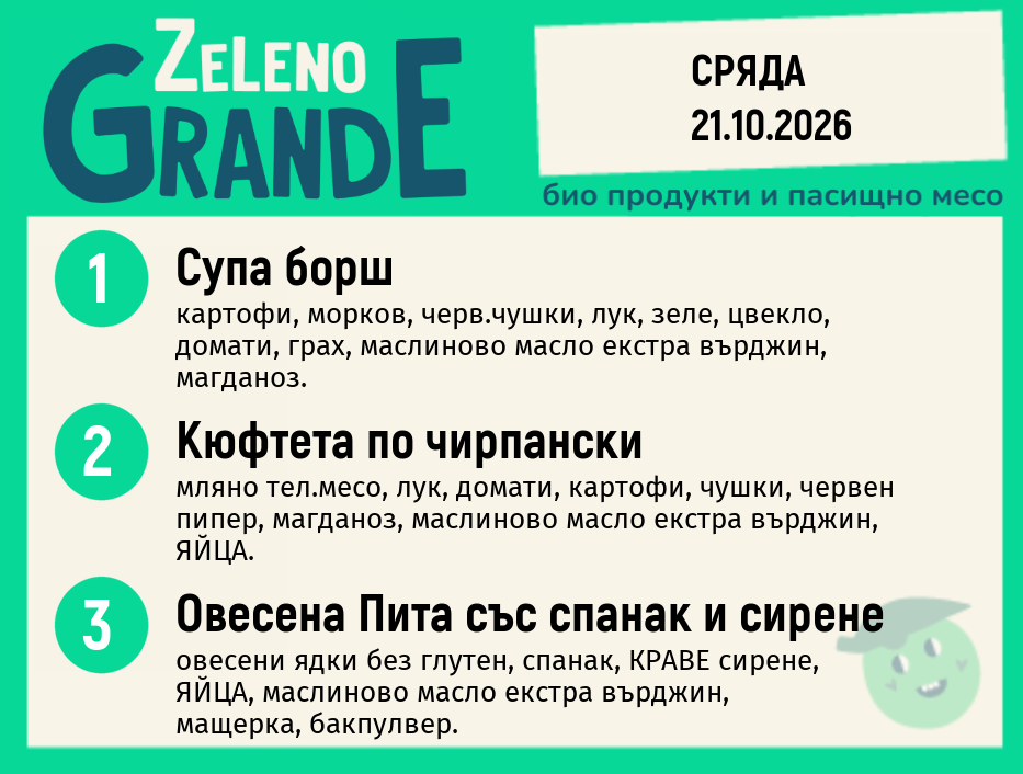 Месно 270 ZeLeno / 21 октомври