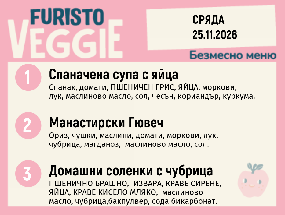Меню 25.11 безмесно 200гр.