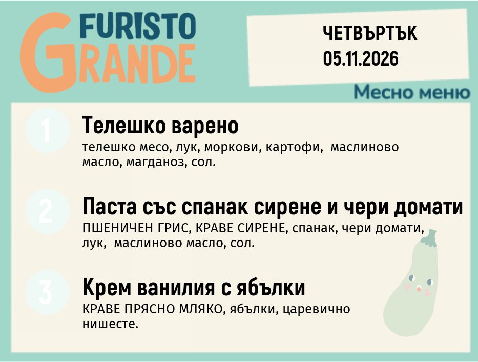 Меню 05.11 месно 300гр.