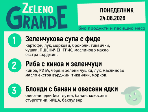 [DY.08.26.11602] Месно 270 ZeLeno / 24 август